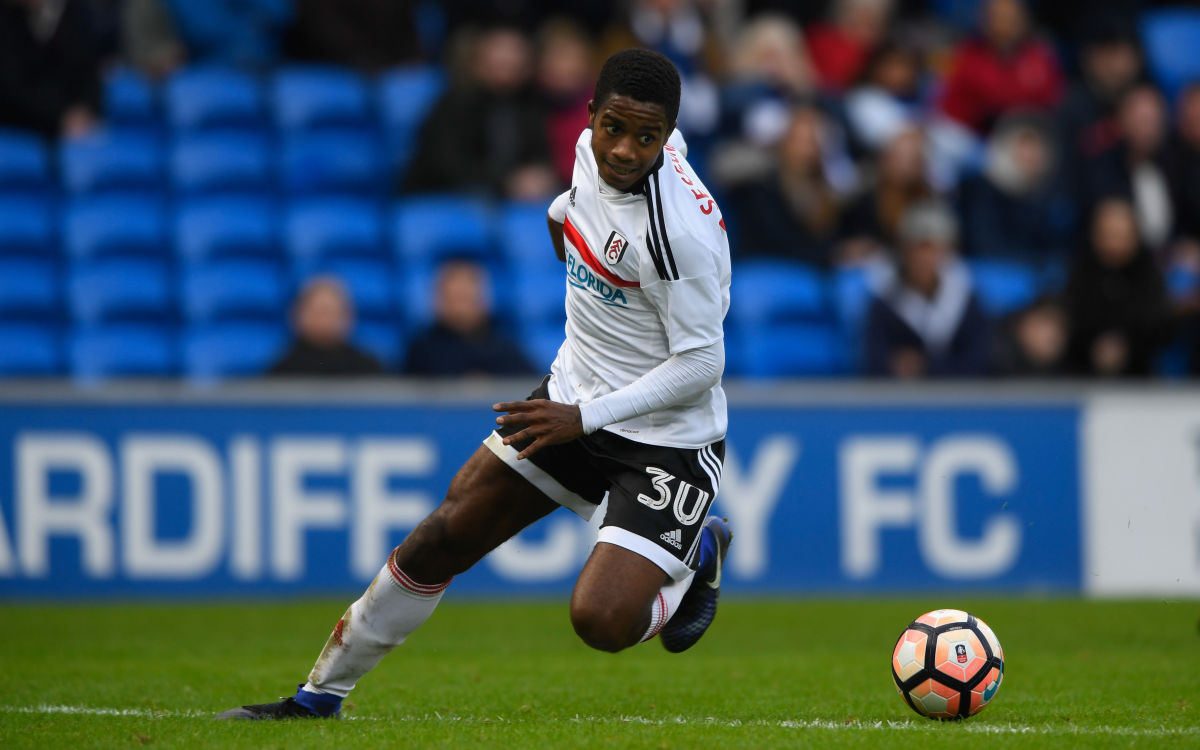 CARDIFF, WALES - JANUARY 08:  Fulham winger Ryan Sessegnon in action during the Emirates FA Cup Third Round match between Cardiff City and Fulham at Cardiff City Stadium on January 8, 2017 in Cardiff, Wales.  (Photo by Stu Forster/Getty Images)
