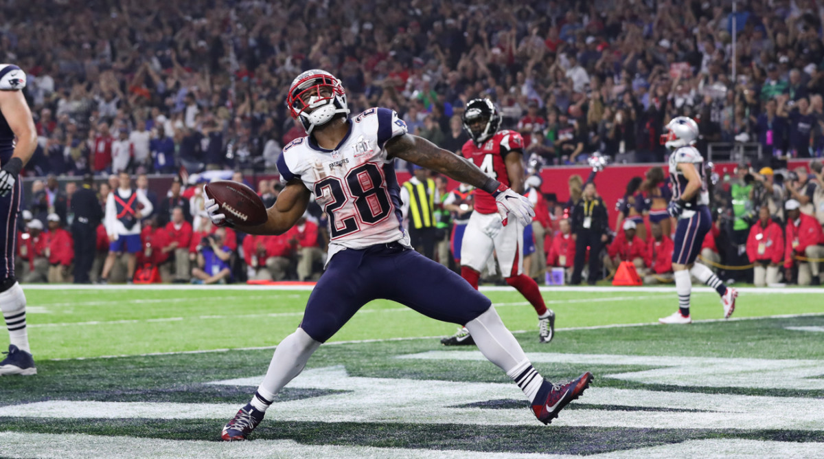James White, Patriots agree to threeyear contract extension Sports