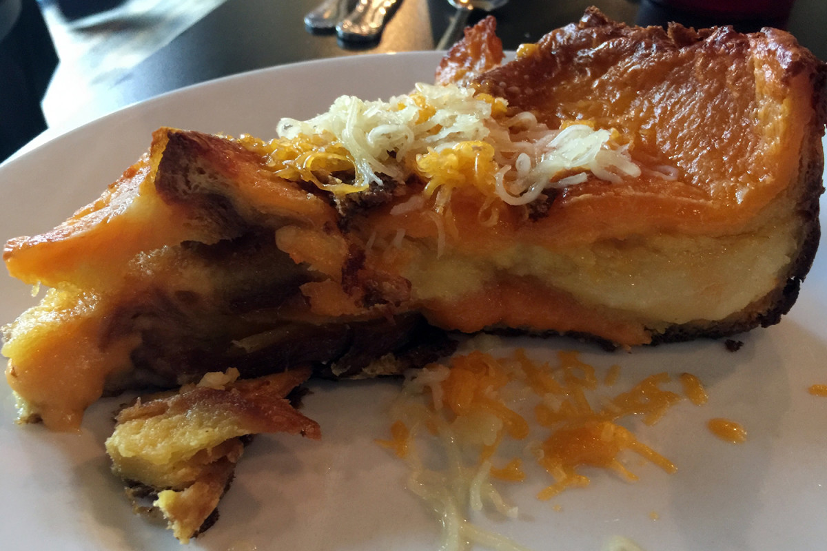 Challah soufflé at Oy! in Atlanta.