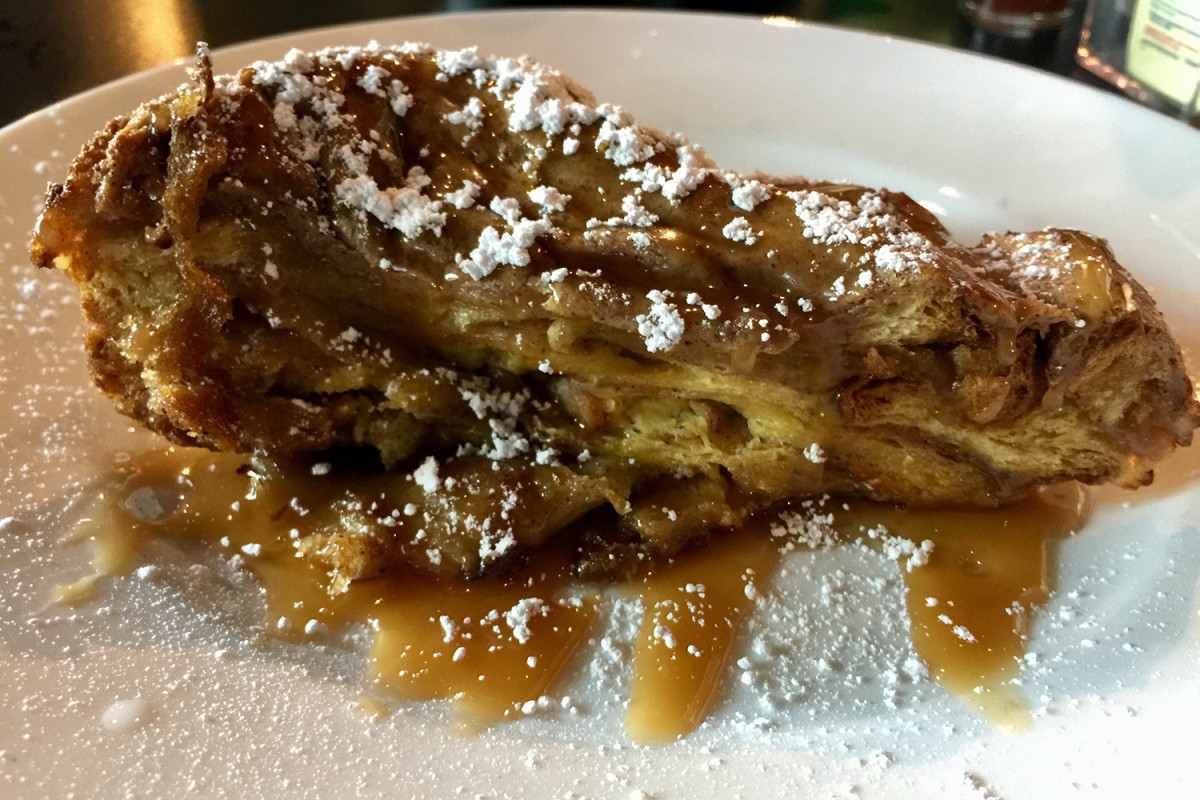 Challah French toast at Oy! in Atlanta.