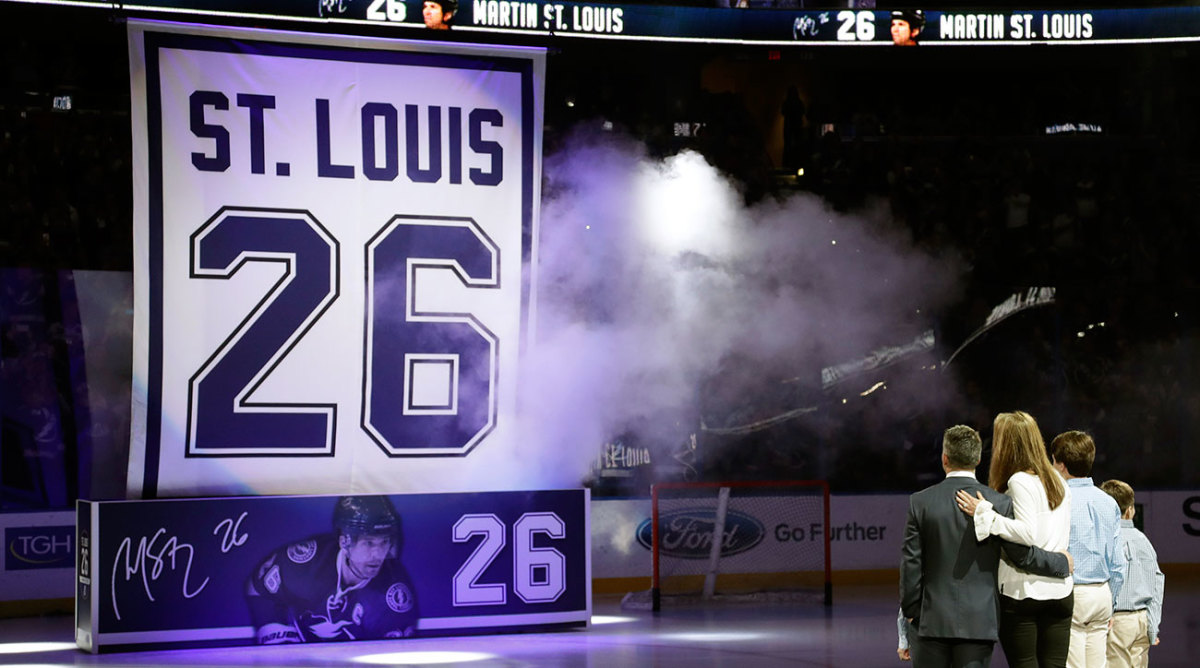 Lightning retire Martin St. Louis' No. 26 - Sports Illustrated