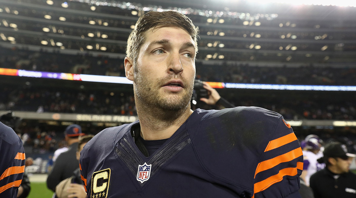 Jay Cutler played the final eight seasons of his career in Chicago after spending the first three in Denver.