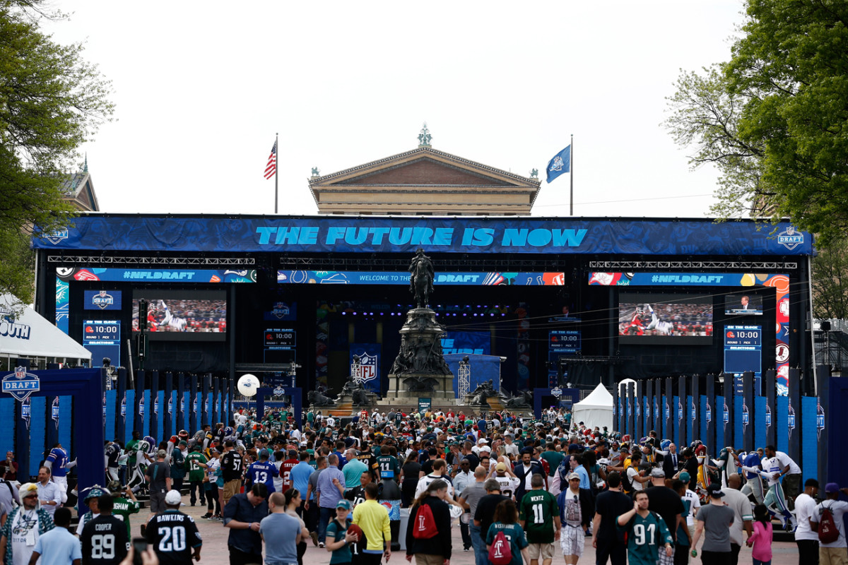 The NFL has an option in its contract to return the draft to Philadelphia in 2018, but no decision has been made. 