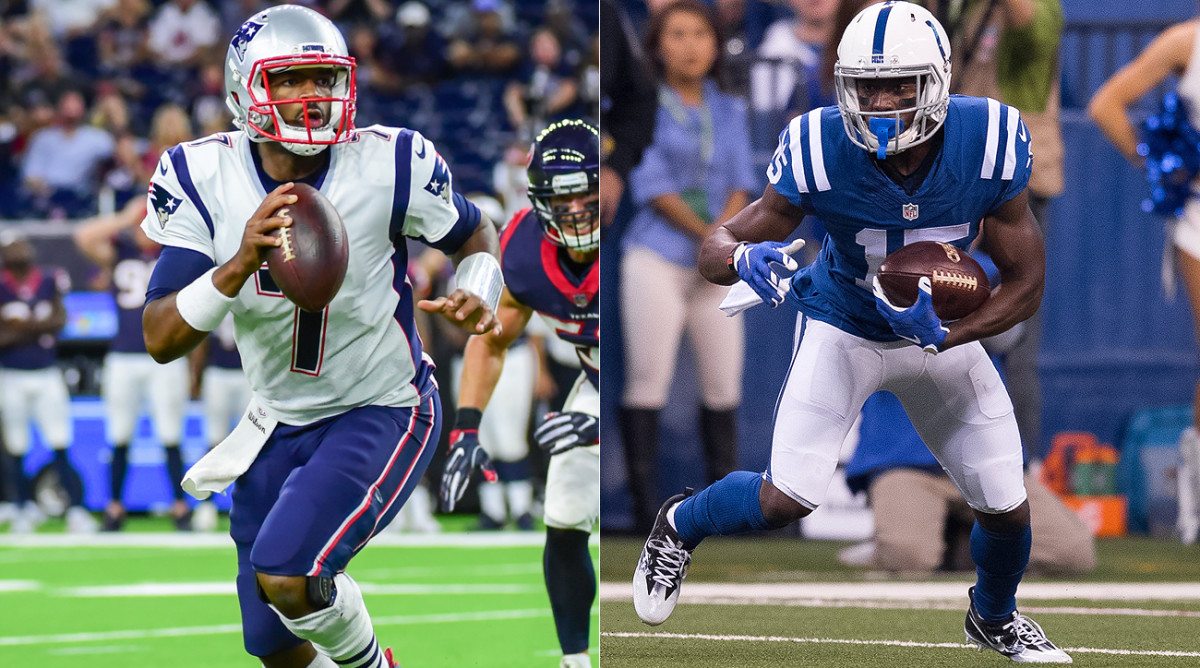 The Colts acquired quarterback Jacoby Brissett from the Patriots in exchange for wide receiver Phillip Dorsett.