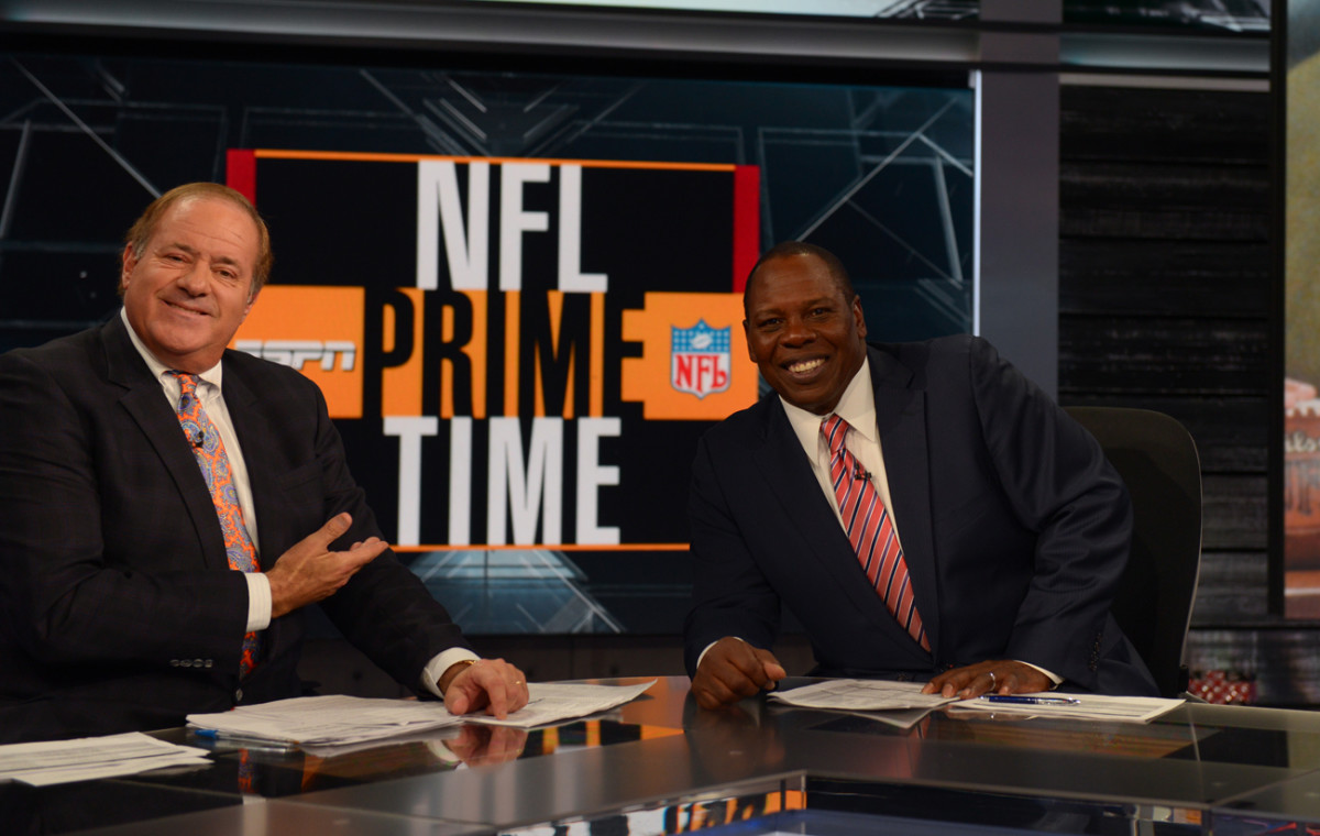 Berman and Tom Jackson were paired on ESPN’s studio shows for 29 years.