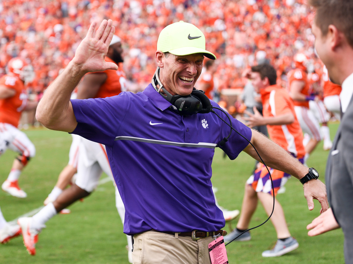 Clemson defensive coordinator Brent Venables is close friends with Texas Tech AD Kirby Hocutt.