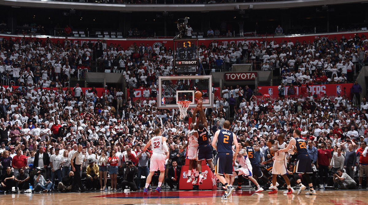 Watch Joe Johnson's Game 1 buzzerbeater beats Clippers Sports Illustrated