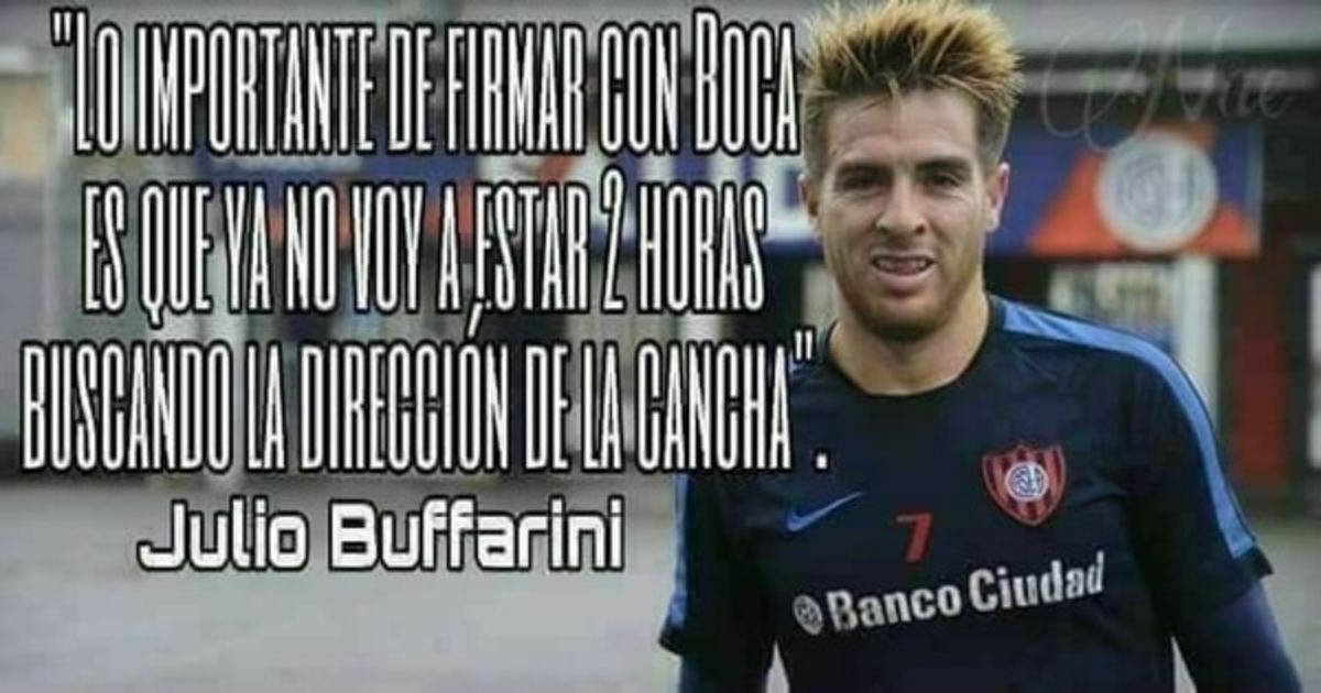 Los memes que dejó el pase de Buffarini a Boca