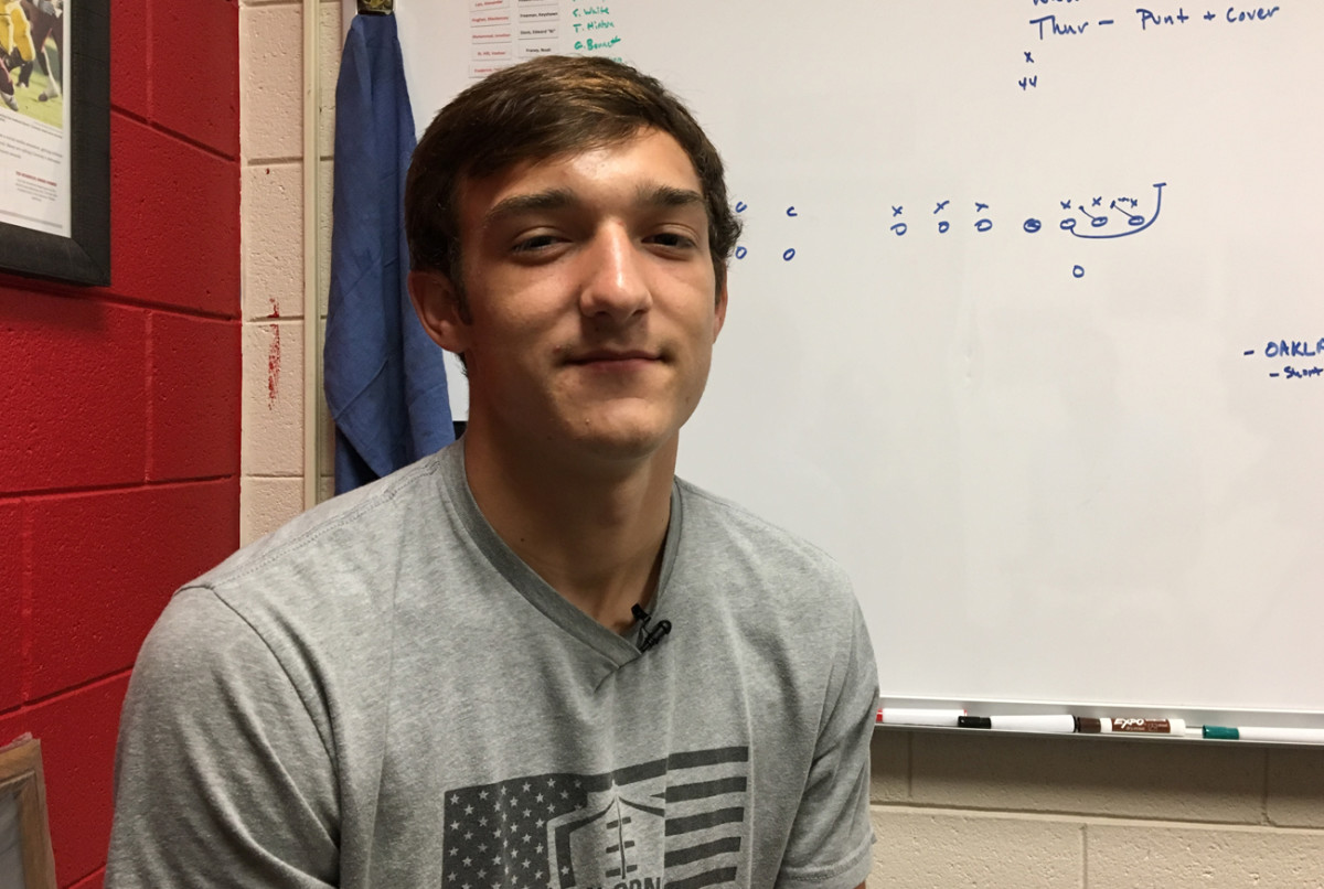 BT Potter, South Pointe’s Clemson-bound kicker, is already a recognizable figure in the area. 