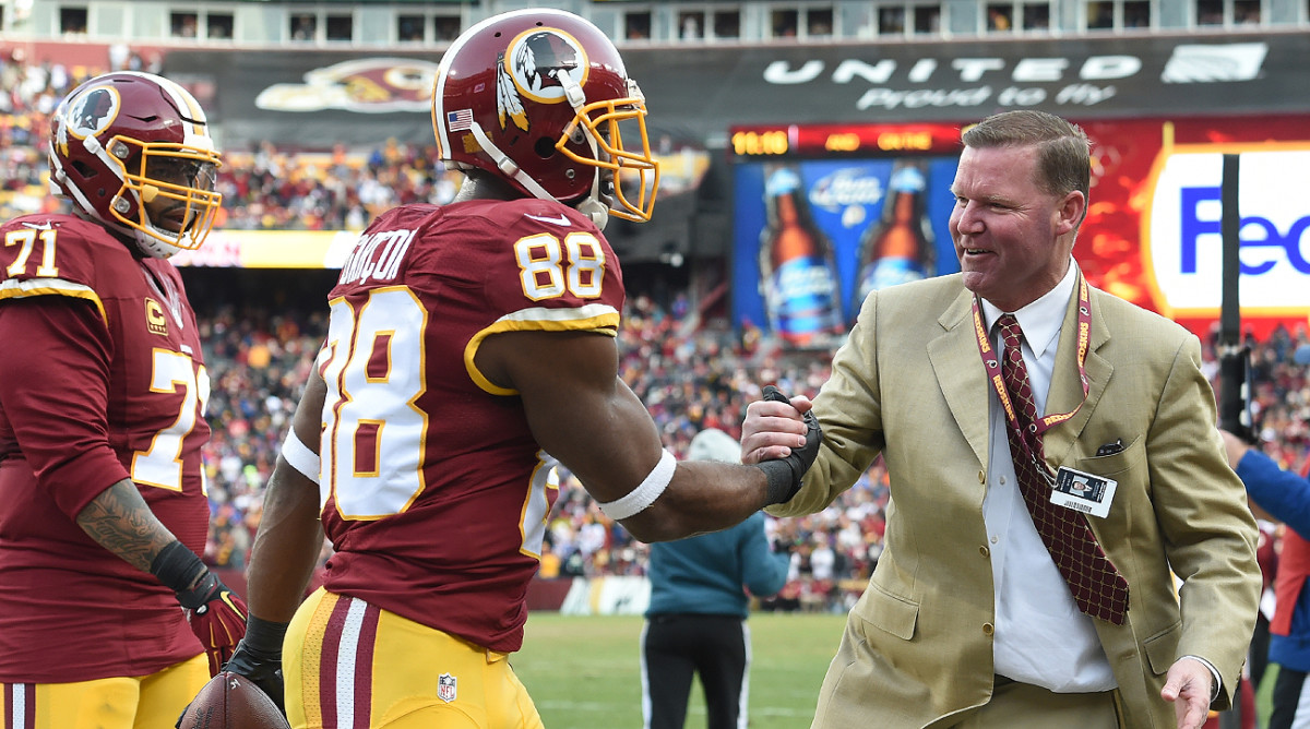 Two key figures of the Redskins’ recent success—wide receiver Pierre Garcon and GM Scot McCloughan—are no longer in Washington.