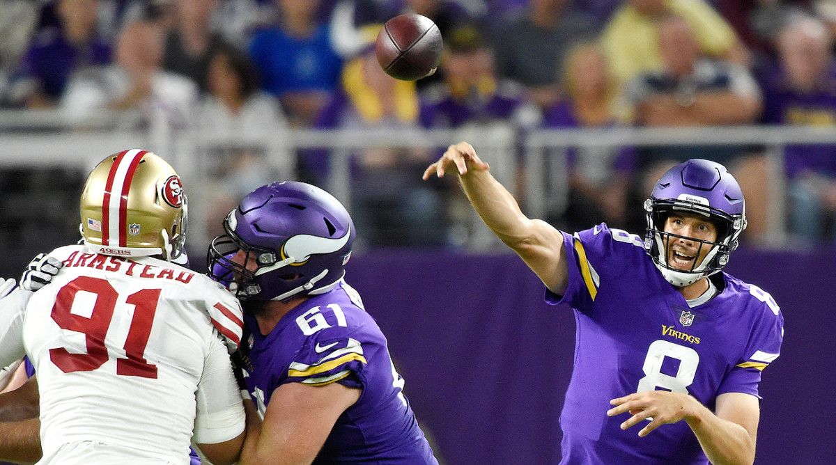 Sam Bradford's Week 1 matchup with the Saints makes him an ideal streamer at quarterback.