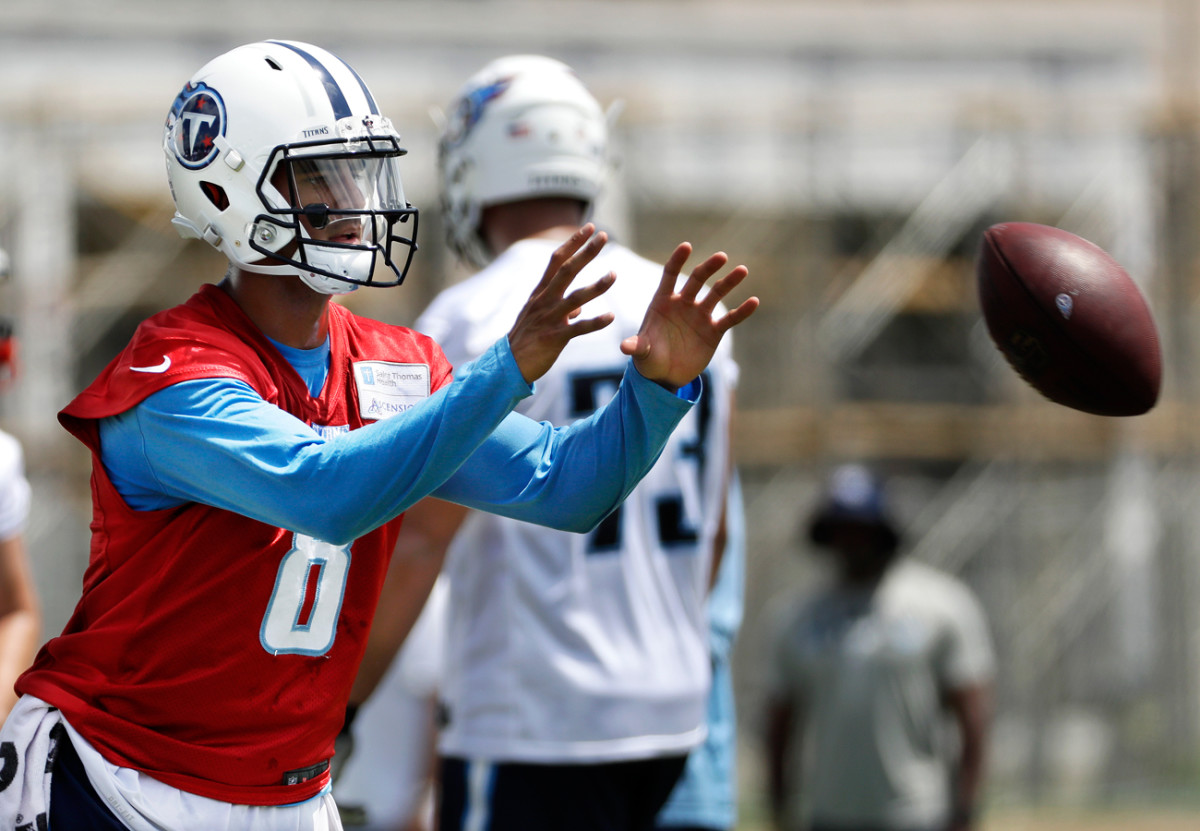 Marcus Mariota and the Titans likely will enter the season as the favorites to win the AFC South.