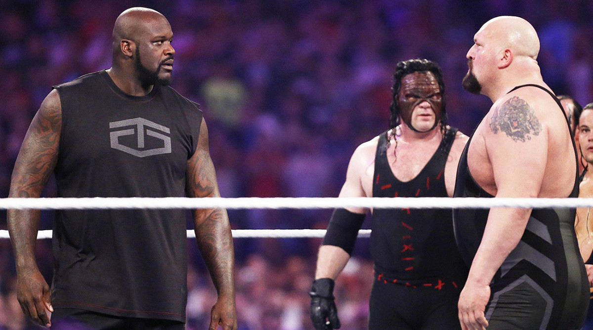 Big Show, Shaq not fighting at Wrestlemania because of weight - Sports