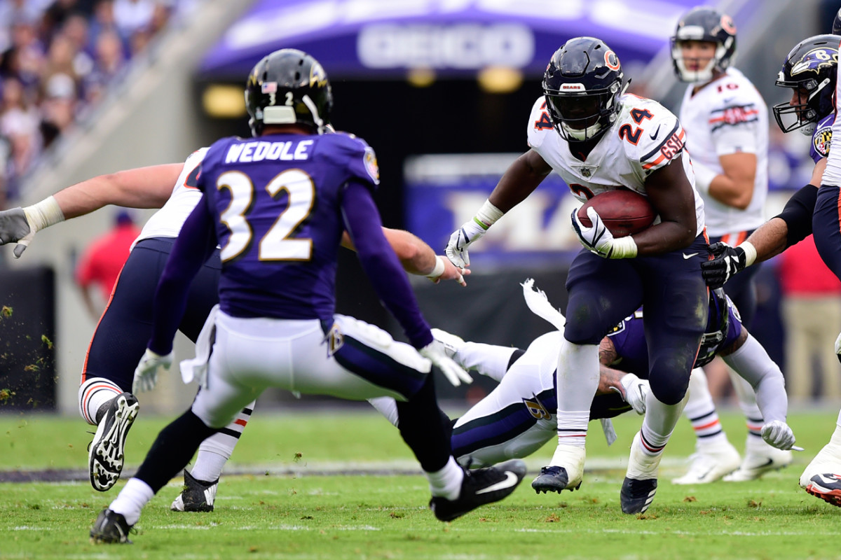 Jordan Howard ranks fifth in the NFL with 495 rushing yards through the first six weeks.