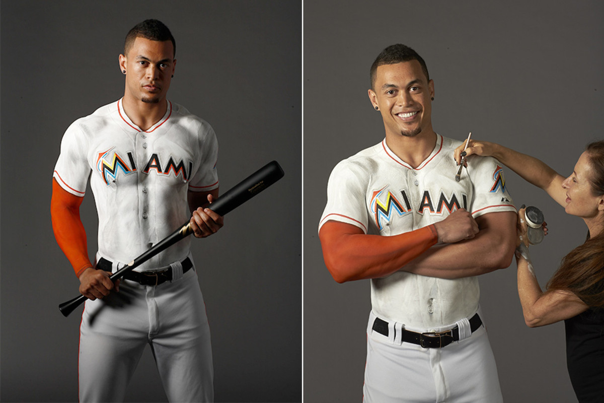 Giancarlo Stanton once wore body paint for the Sports Illustrated cover -  Sports Illustrated