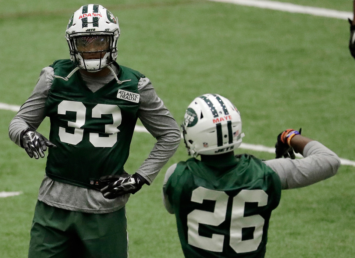 The Jets are anticipating big things from rookie defensive backs Jamal Adams (33) and Marcus Maye.