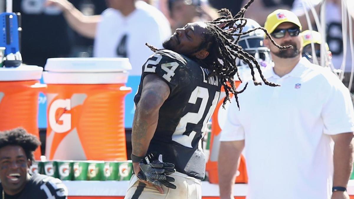 Marshawn Lynch's dance Oakland Raiders NFL Week 2 Sports Illustrated