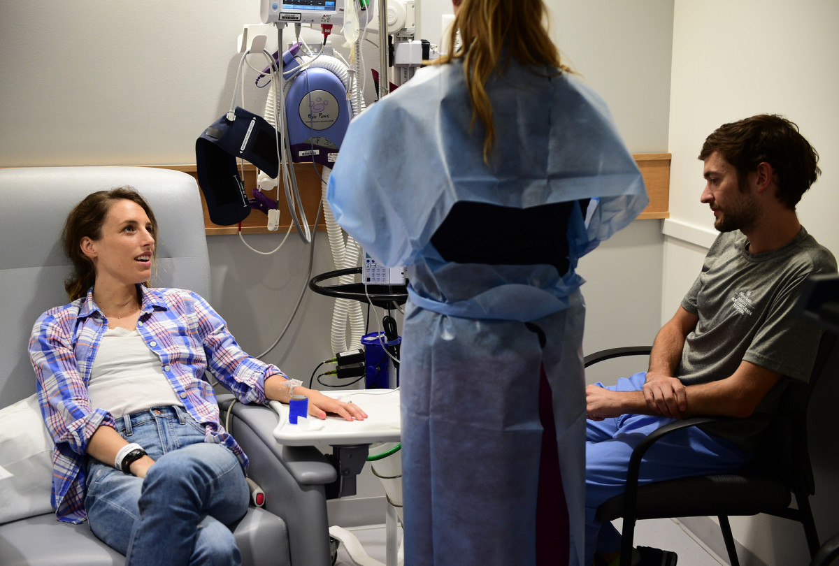 Grunewald is going after her latest bout with cancer with chemotherapy, although chemo is not as effective against ACC.