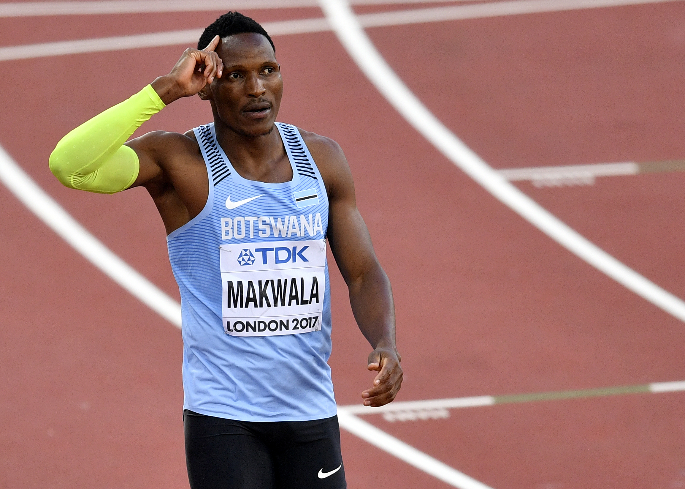 Latest sports. Makwala.