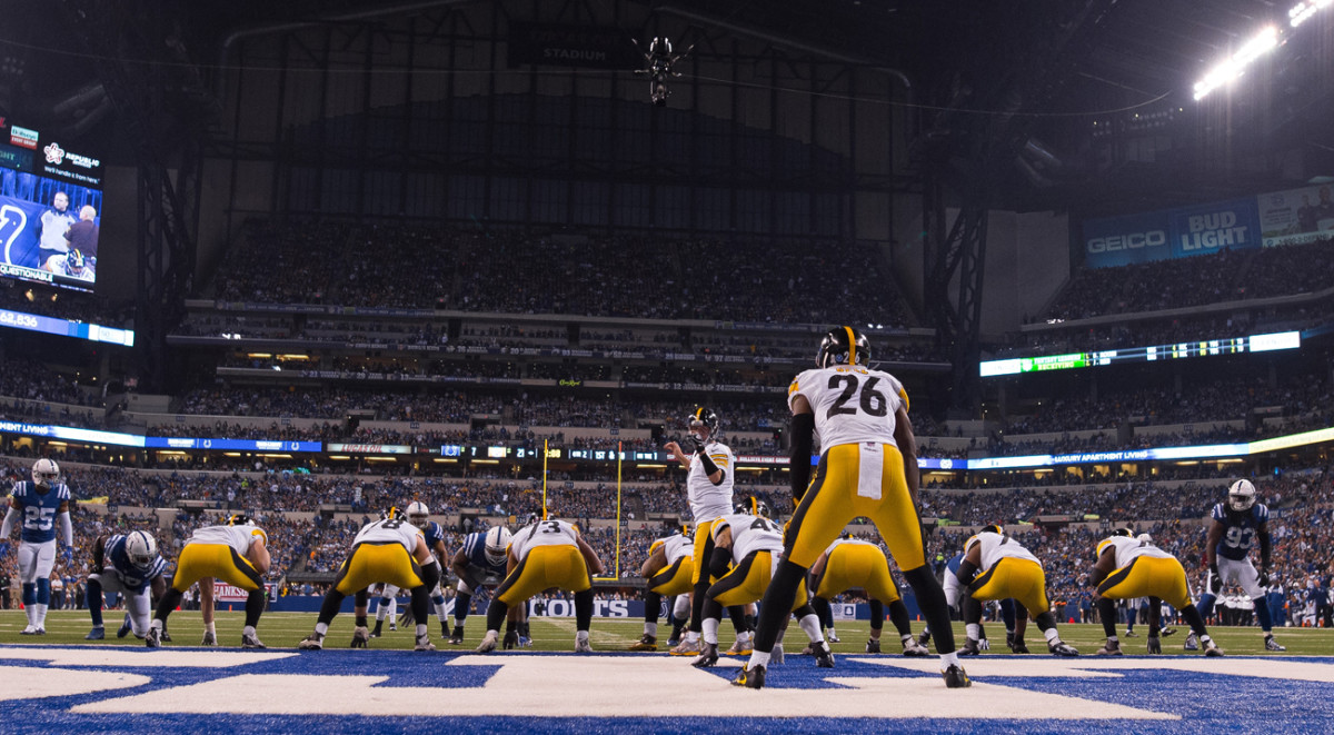 Bell was third in the league in yards from scrimmage this season. 