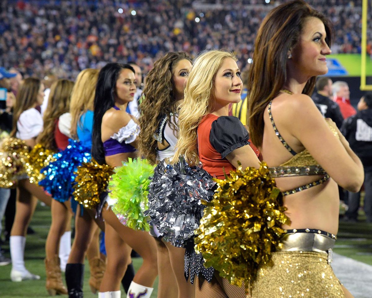 2017 Pro Bowl Cheerleaders Sports Illustrated