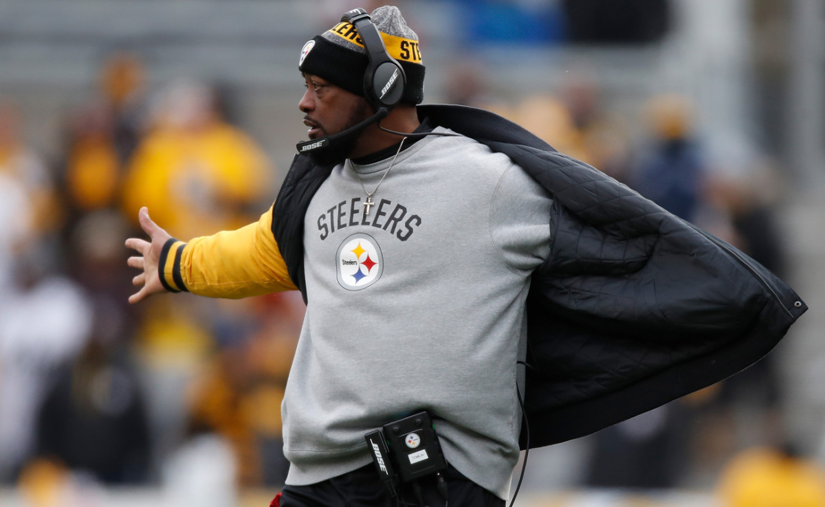 Mike Tomlin is now 12-6 in the playoffs over his 10 seasons as Steelers head coach. 