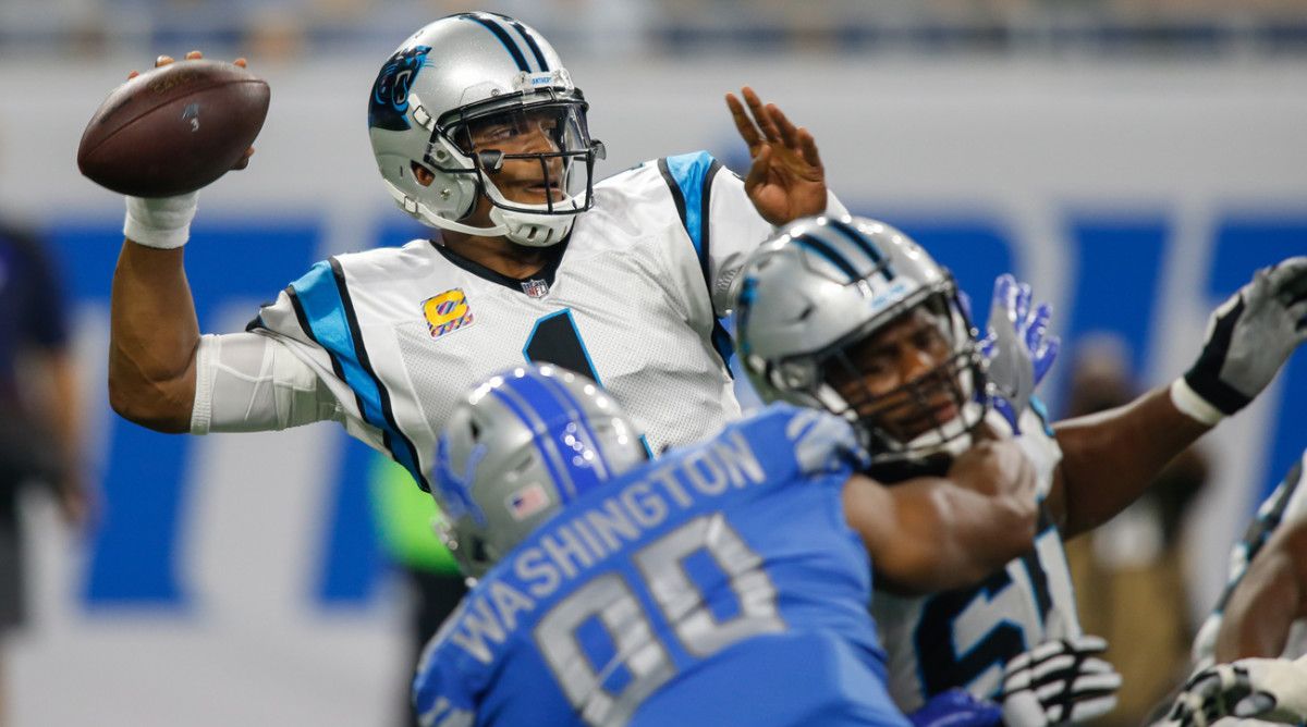 Cam Newton has now thrown for three touchdowns in back-to-back weeks, both resulting in wins for the Panthers.