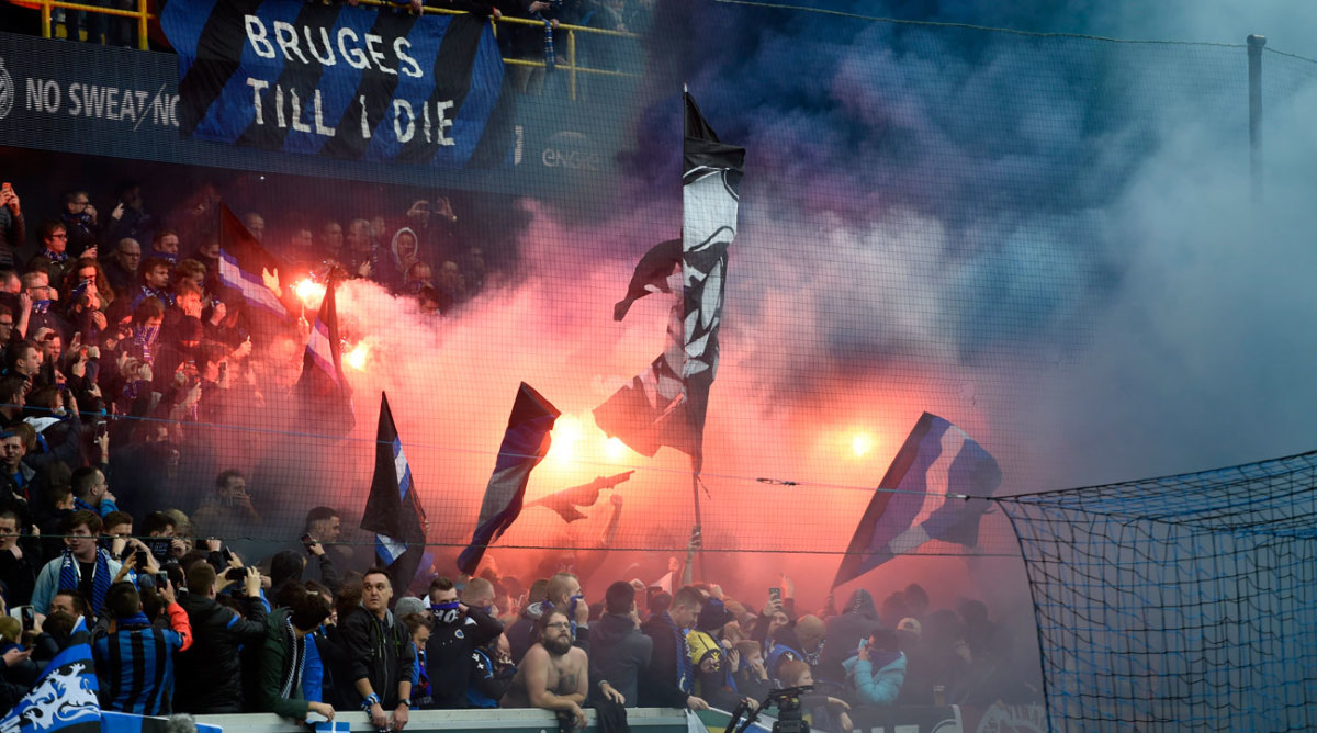 Belgium soccer riot 120 arrested, 3 injured in Brugges clash Sports