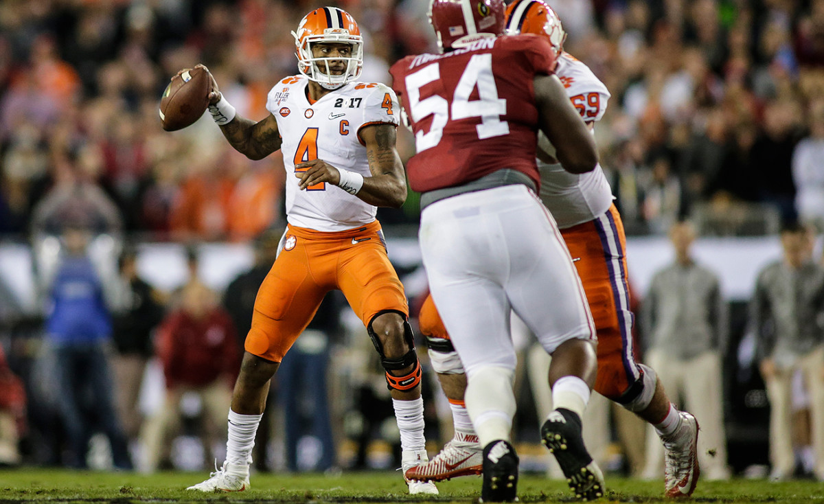 Deshaun Watson’s performance on the biggest stage is part of the draw for NFL teams interested in drafting the Clemson quarterback.