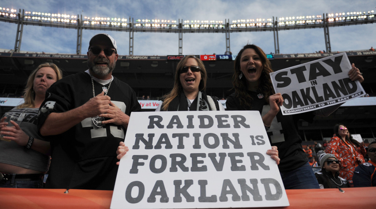 Oakland fans aren’t abandoning the Raiders, even with the team set to leave for Vegas in 2020.