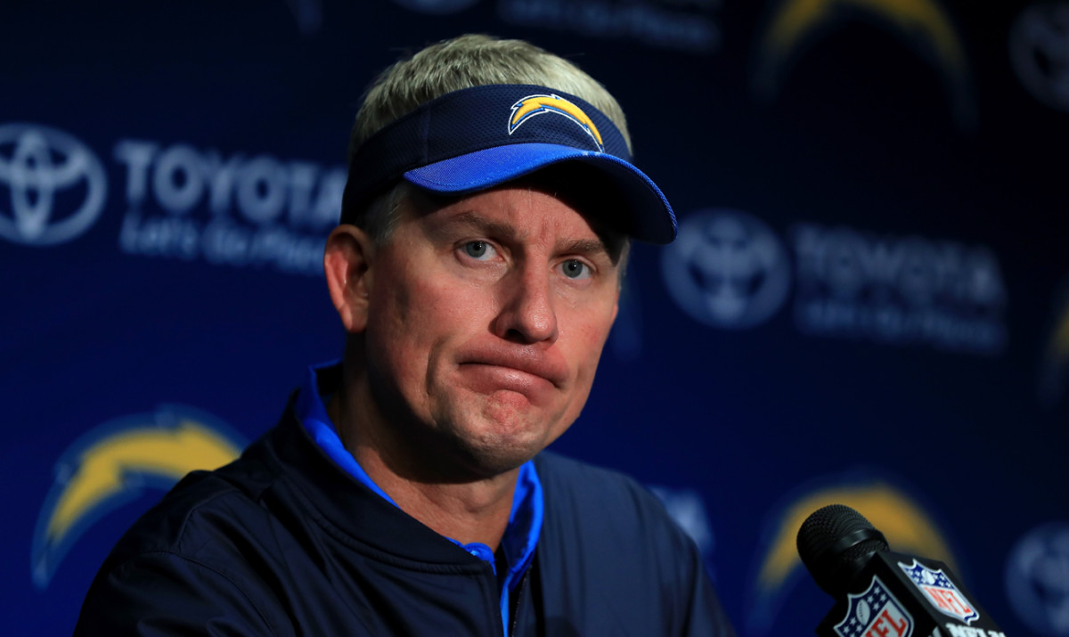 If the Chargers bolt for Los Angeles, they’ll do so without Mike McCoy, who was fired after two seasons as head coach.