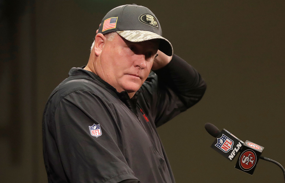 Chip Kelly was fired by the 49ers on Sunday, the second consecutive head coach dismissed after one season by the franchise.