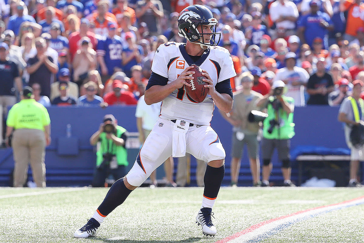 Through the first four games of 2017, Trevor Siemian has 888 passing yards and seven touchdowns.