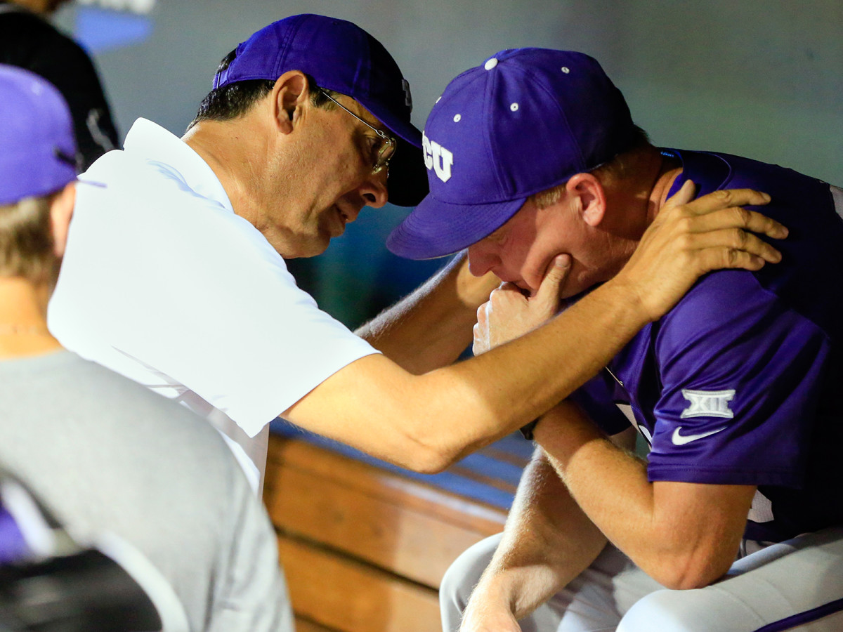 Chris Del Conte (left) earned high marks for the success TCU has enjoyed across multiple major sports since he arrived in Fort Worth.