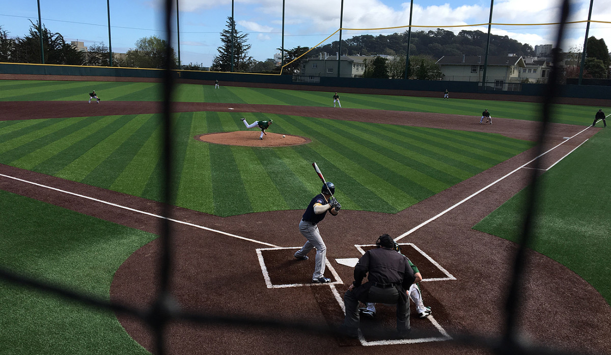 The University of San Francisco hosted Northern Colorado at Benedetti Diamond to open the college baseball season.