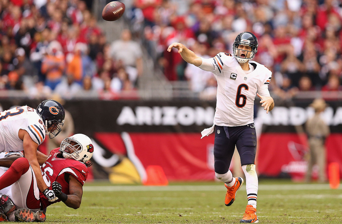 If Chicago parts ways with Jay Cutler, Arizona might be a good landing spot. 