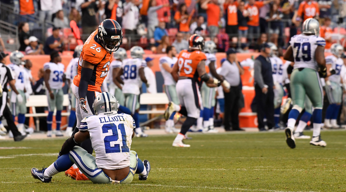 Following the Cowboys’ blowout loss to the Broncos, Ezekiel Elliott’s effort has been called into question.