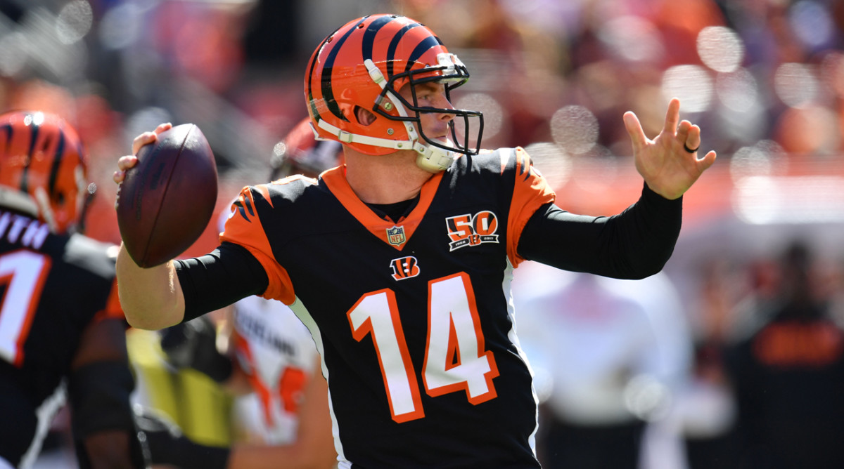 Andy Dalton and the Bengals broke their winless streak to start the season with a road win over the Browns.
