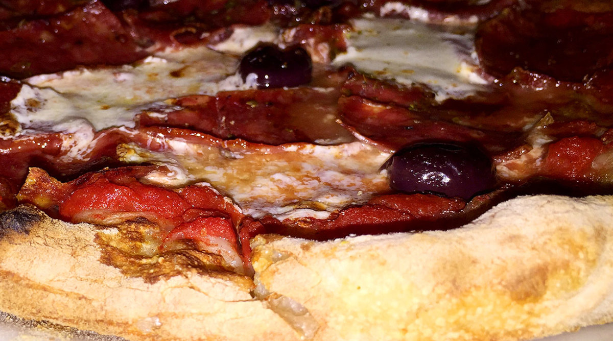 Pizza from Pizzeria Bianca.