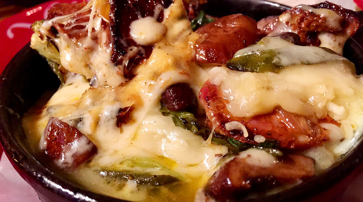 The must-have fundido from Taco Guild.