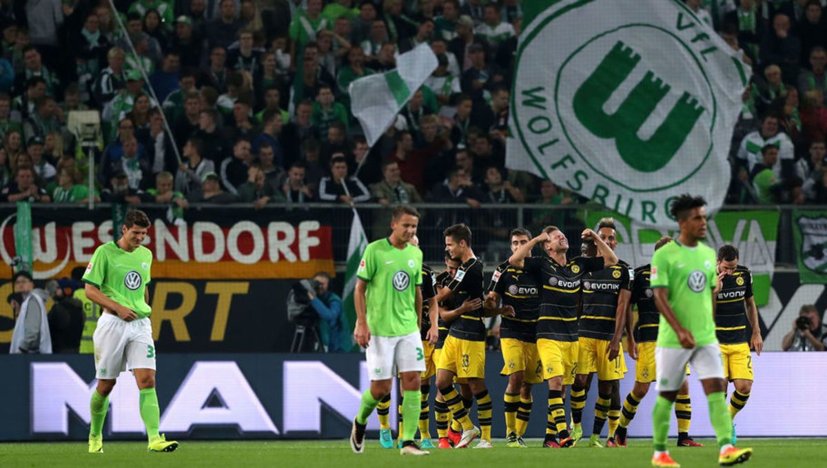 borussia dortmund vs vfl wolfsburg stats