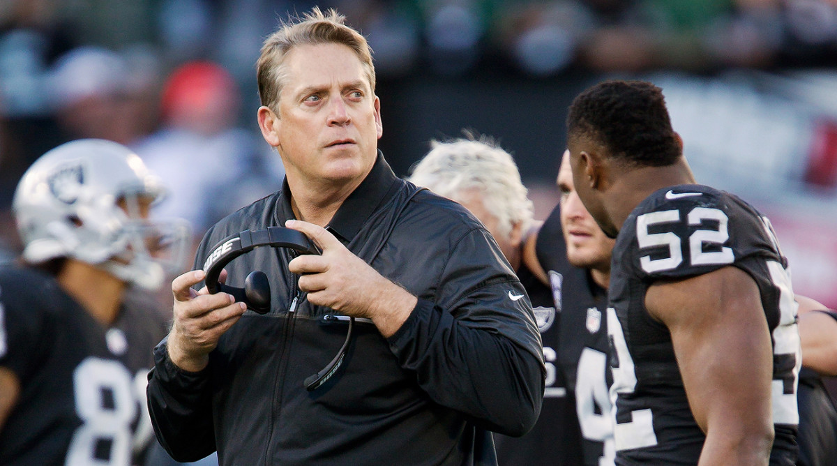 Jack Del Rio is preparing to lead the Raiders through unchartered territory over the next three seasons.
