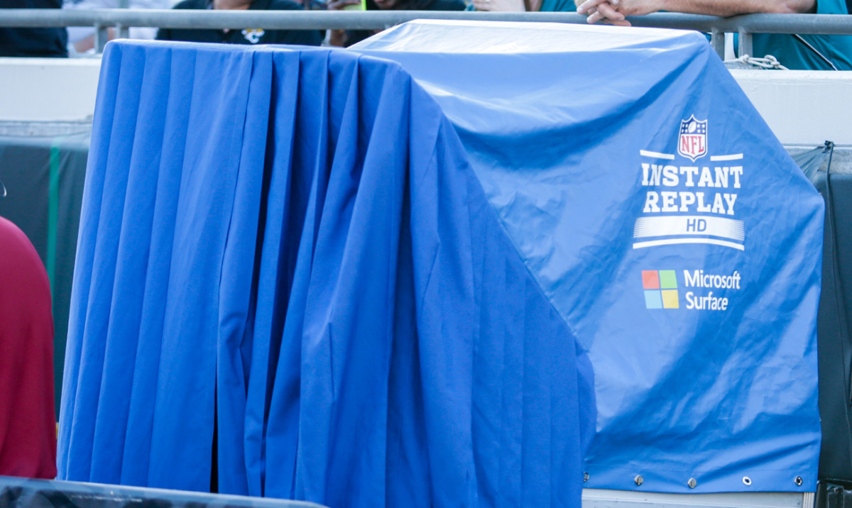 Beginning in the 2017 season, NFL officials will no longer head under the hood to make final judgments on replay reviews.