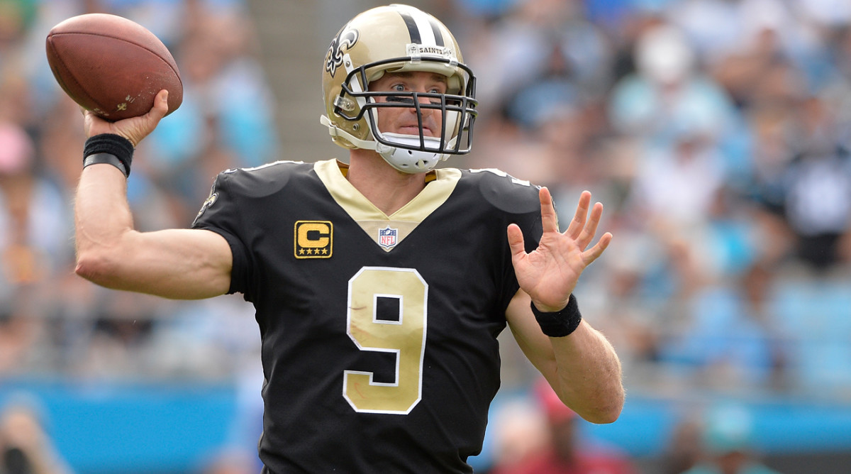 Drew Brees is one of several veteran quarterbacks who could be available after the 2017 season ends.