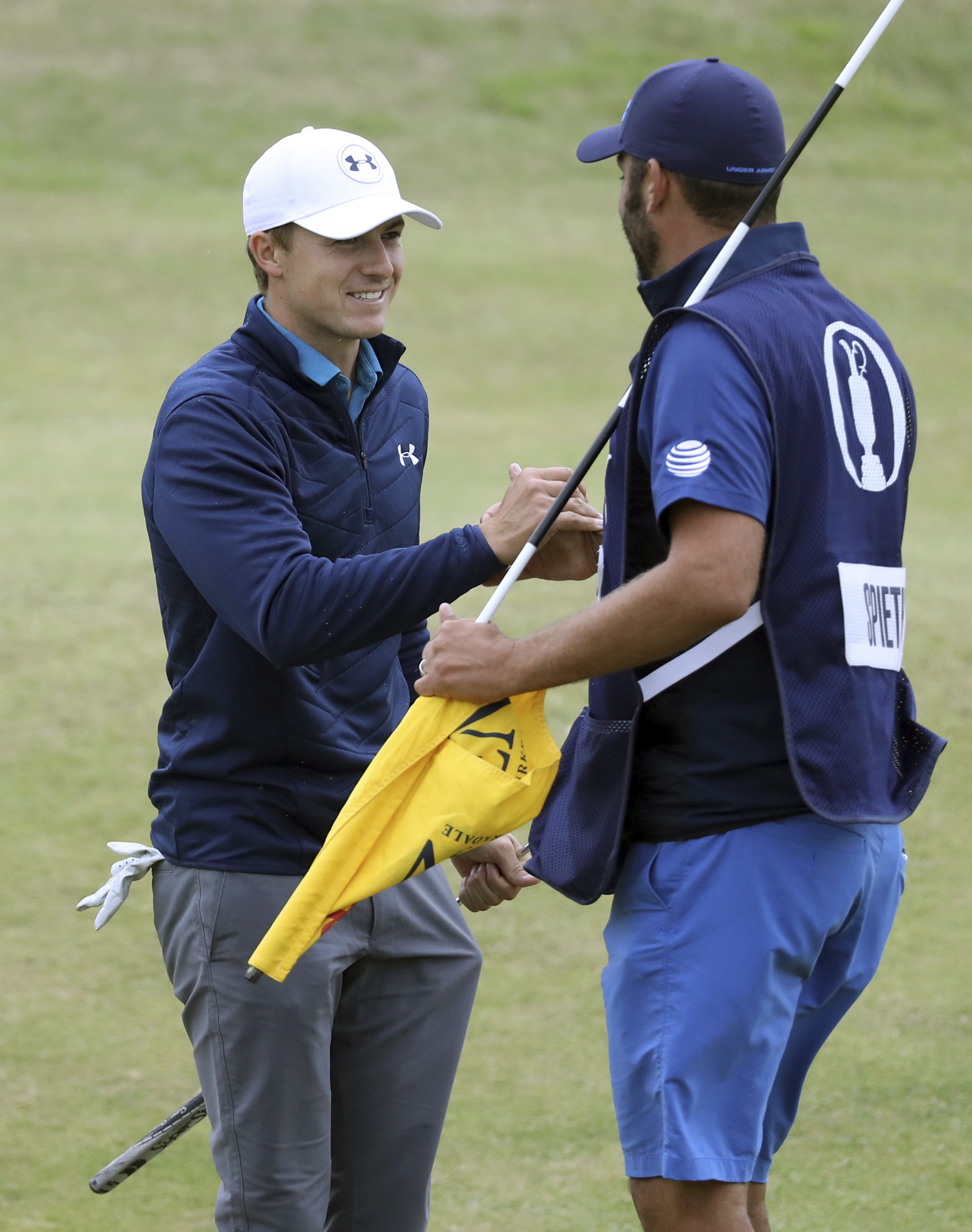 Spieth's caddie an exmath teacher who has a way with words Sports