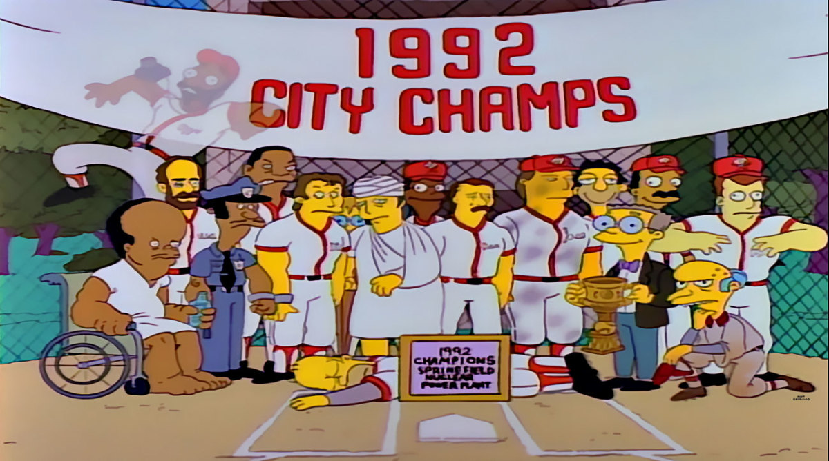 The Simpsons' baseball episode "Homer at the Bat" is getting a