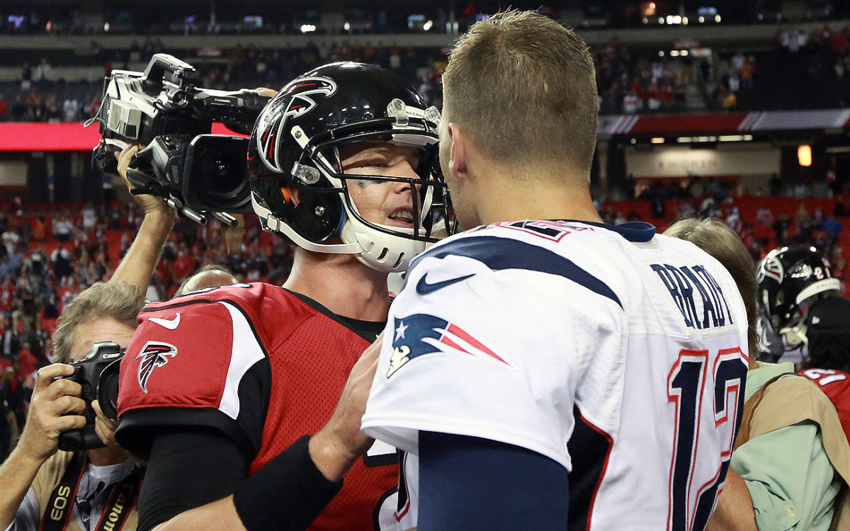 Ryan and Brady last faced each other in September 2013, a 30-23 Patriots win.