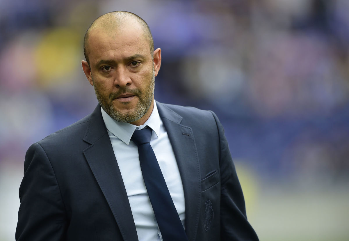 Porto's coach Nuno Espirito Santo arrives before the Portuguese league football match FC Porto vs FC Pacos de Ferreira at the Dragao stadium in Porto on May 14, 2017. / AFP PHOTO / MIGUEL RIOPA        (Photo credit should read MIGUEL RIOPA/AFP/Getty Images)