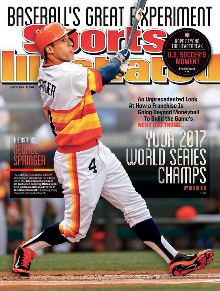 2017 World Series Champions Houston Astros Baseball in Display Case