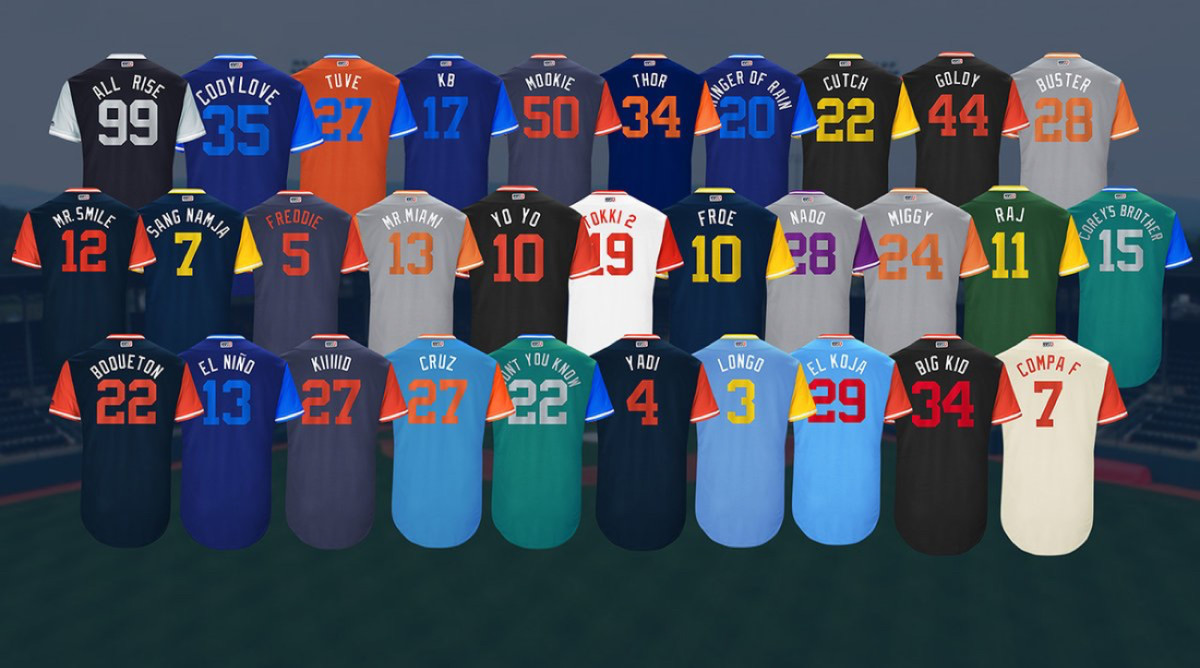 Players Weekend jersey nicknames revealed for all MLB teams